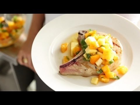 Yellow Tomato-Pineapple Relish with Pork Chops | Everyday Food with Sarah Carey