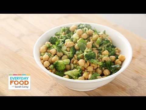 Broccoli and Chickpea Salad – Everyday Food with Sarah Carey