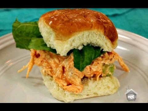 How to Make Buffalo Chicken Salad Sandwiches | Dinner | Six Sisters Stuff