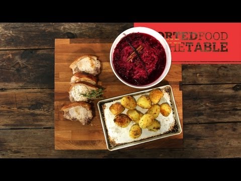 Pork with Cider Cabbage | SortedFood @ The Table