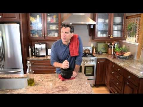 Authentic Italian Pesto Homemade Cooking Italian with Joe