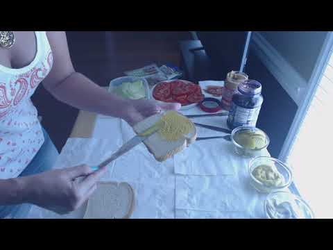 Visual ASMR ~ Making Sandwiches