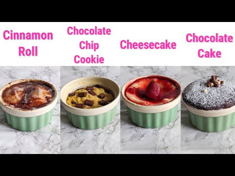 4 Easy Microwave Desserts You Can Make in 1 Minute