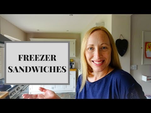 FREEZER SANDWICHES | MAKE AHEAD AND FREEZE SANDWICHES FOR PACKED LUNCHES | UK MUM