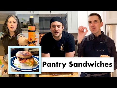 Pro Chefs Make 9 Kinds of Pantry Sandwiches | Test Kitchen Talks @ Home | Bon Appétit