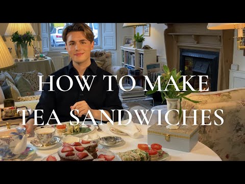 How to make Tea Sandwiches – Plus my recipe for a Classic Victoria Sponge Cake