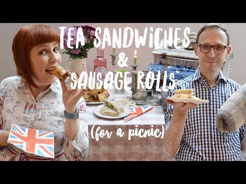 HOW TO MAKE TEA SANDWICHES & SAUSAGE ROLLS FOR A CASUAL PICNIC