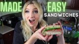 Made Easy: Sandwiches!! (Classic, Tuna Salad, Egg Salad, and VEGAN!!) | Irene Walton