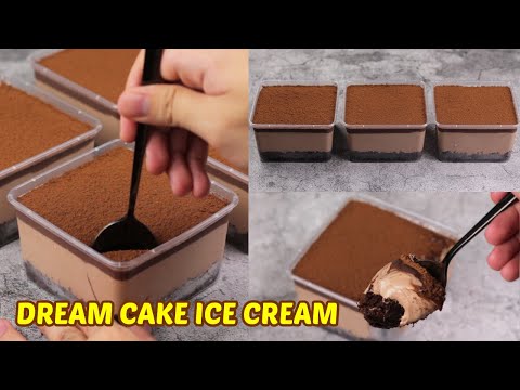 Dream Cake Ice Cream! [ No Steam, No Bake, No Oven, No Gelatin ]