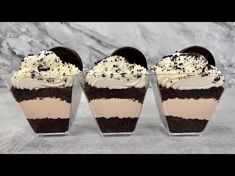 Oreo Dessert Cups – NO BAKE Dessert. Quick, Easy and Yummy!