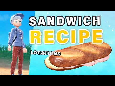 Unlock More Sandwich Recipes at these Locations ► Pokemon Scarlet & Violet
