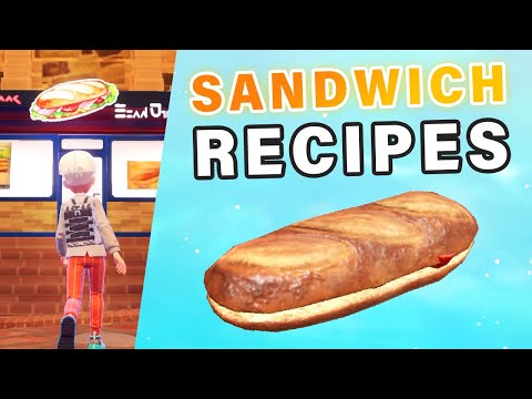 How to Unlock more Sandwich Recipes ► Pokemon Scarlet & Violet