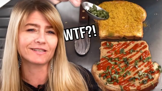 Woman Proudly Makes The WORST Peanut Butter And Jelly Sandwich Of All Time