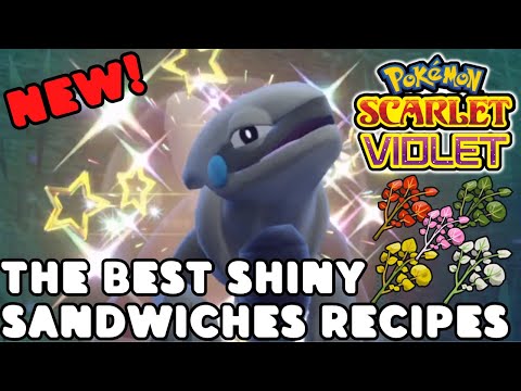 UPDATE! BEST SHINY SANDWICHES with ANY HERBA MYSTICA for Pokemon Scarlet and Violet