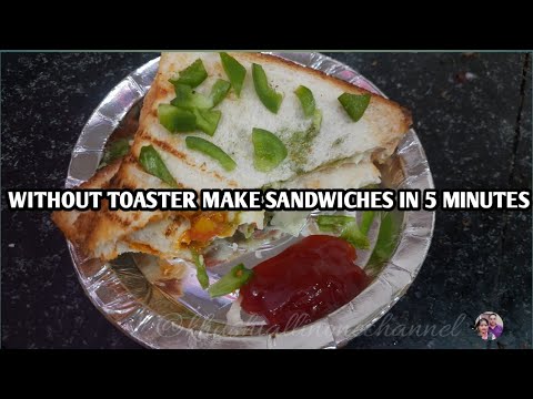How to make instant sandwiches within 5 minutes / #shorts #khushiallinonechannel #sandwich