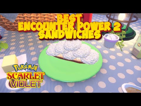 ALL Encounter Power 2 Sandwiches In Pokemon Scarlet and Violet