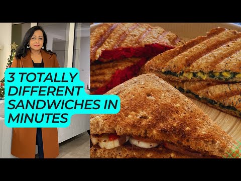 How to make 3 very different sandwiches that kids won't be able to resist | 3 बहुत अलग सैंडविच