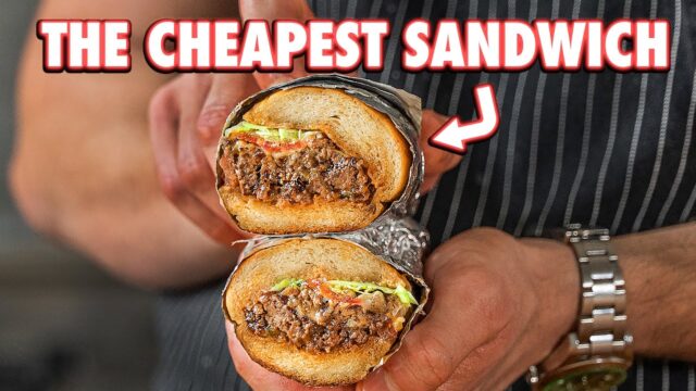 The Cheapest Sandwich Ever (Chopped Cheese) | But Cheaper