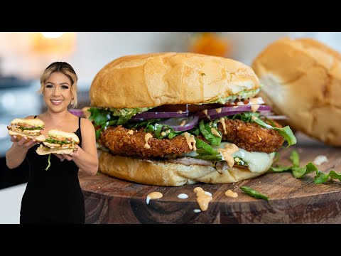 These MEXICAN CRISPY CHICKEN SANDWICHES Will Be the BEST You Ever Have | Tortas de Pollo