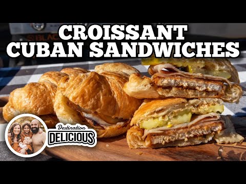 How to Make the Best Croissant Cuban Sandwiches | Blackstone Griddles