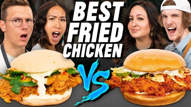 Who Can Make The BEST Fried Chicken Sandwich?