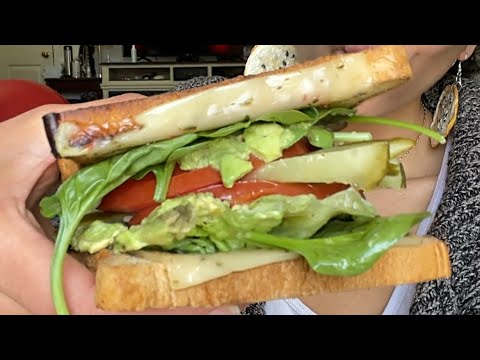 HOW TO MAKE AN EASY LOADED VEGGIE SANDWICH (Gluten-Free and Vegan Lunch Recipe!)