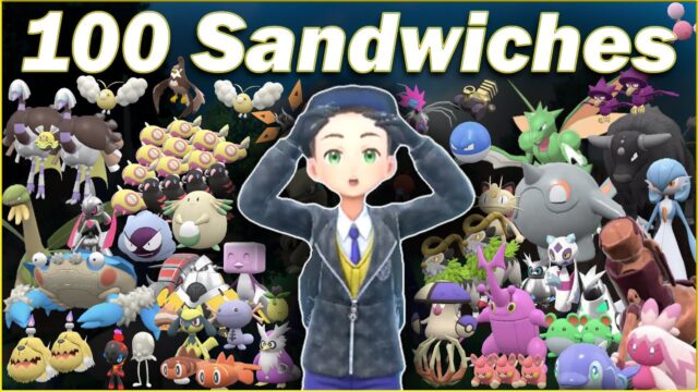 I Made 100 SHINY Sandwiches in Pokemon Violet