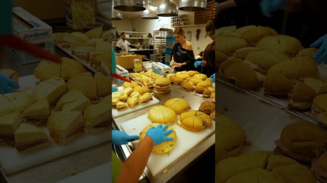 Making 750 Sandwiches for The Homeless