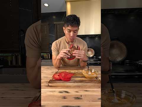 Laksa Tomato Sandwich  (Making tomato sandwiches until the season is over)