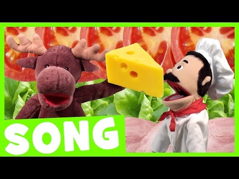 Let's Make a Sandwich Song | Simple Food Song for Kids